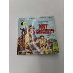 Disneyland 1972 Davy Crockett 45 T Livre Disque Disney BD