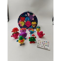 Lot 10 Figurines Et Boite Monsieur Madame Coffret Livre Rangement Jouet Jeu...