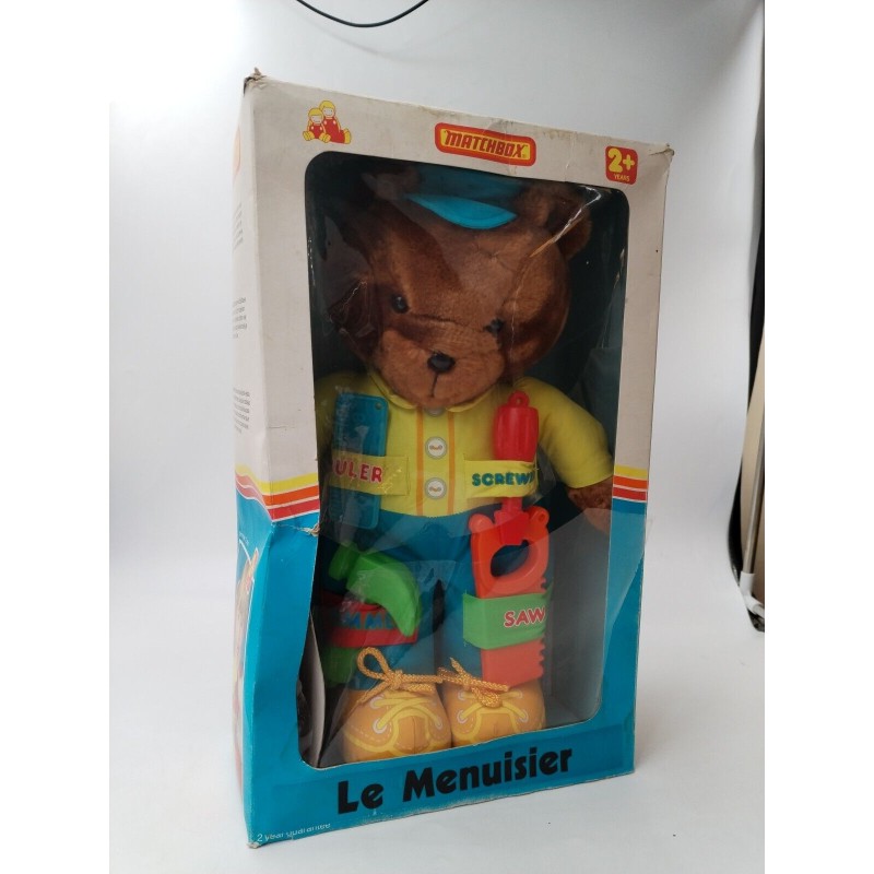 Le Menuisier Matchbox Rare En Boîte Peluche Figurine Jouet Doudou Vintage Le Menuisier Matchbox Rare En Boîte Peluche Figurine Jouet Doudou Vintage