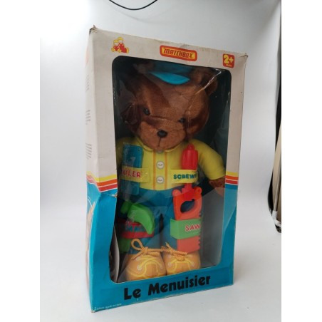 Le Menuisier Matchbox Rare En Boîte Peluche Figurine Jouet Doudou Vintage