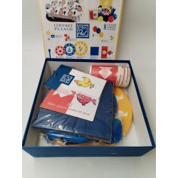 Neuf Coffret Pliage Pic & Paille Côté Déco Cadeau Couvertes Complets Accessoires