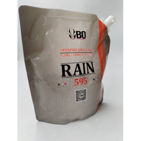 Biberon Billes Bo Dynamics Openpro Airsoft Bbs 0,20g 3500 CT 5,95 Mm Rain 595...