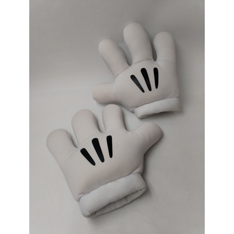 Lot De 2 Gants Paire De Gant Mains De Mickey Disney Disneyland Déguisement... Lot De 2 Gants Paire De Gant Mains De Mickey Disney Disneyland Déguisement...
