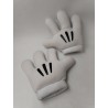 Lot De 2 Gants Paire De Gant Mains De Mickey Disney Disneyland Déguisement...