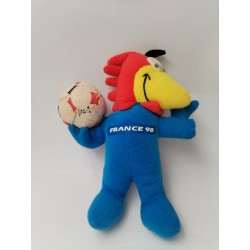 Peluche Footix 1998 Mascotte Officielle Des Bleus Fff Equipe De France Football