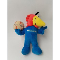 Peluche Footix 1998 Mascotte Officielle Des Bleus Fff Equipe De France Football