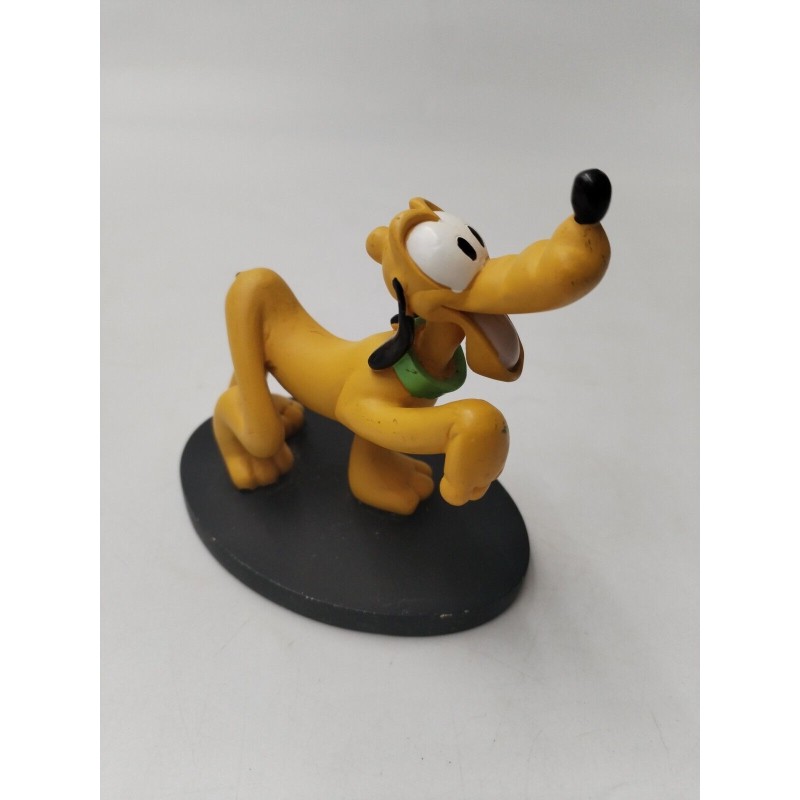 Figurine Disneyland Paris Pluto Résine Socle Disney Mickey Figurine Disneyland Paris Pluto Résine Socle Disney Mickey