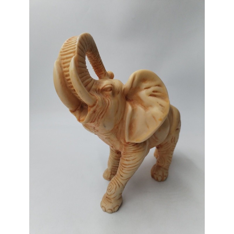 Éléphant Porte Bonheur 24 CMS Sculpture Décoration Presse Papier Animaux Savane Éléphant Porte Bonheur 24 CMS Sculpture Décoration Presse Papier Animaux Savane
