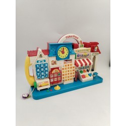 Fisher Price 1994 Educaville Console Jeux Électronique Eveil Apprentissage...