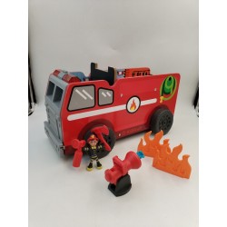 Kidkraft Camion De Pompier Bois Électronique Everyday Heroes Jouet