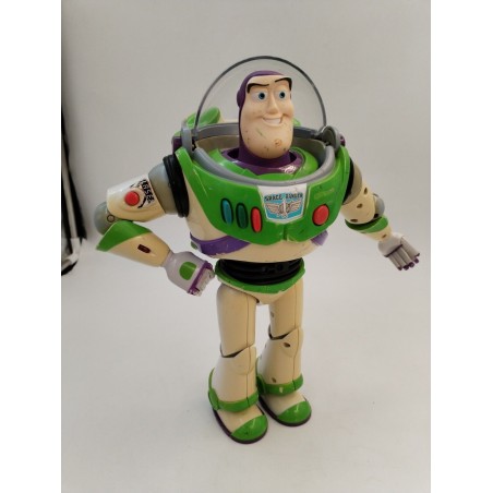 Buzz L'éclair Toy Story 2001 Disney Pixar Figurine Jouet Électronique 30 Cm Jeux