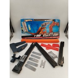 Hot Wheels V-drop Piste Le Méga Crash Infernal Mattel 2008 Jeu Voiture Miniature