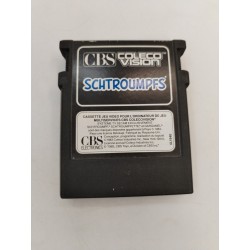 Schtroumpfs 1983 CBS Electronics Coleco Vision Cassette Jeu Vidéo Ordinateur Jeu