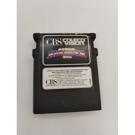Cosmic Avenger Universal 1983 CBS Electronics Coleco Vision Cassette Jeu Vidéo