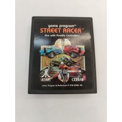 Street Racer 1978 Atari Cx2612 Jeux Vidéo Game Program Jeu