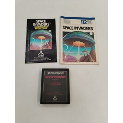 Space Invaders 1980 Atari Jeux Vidéo Cx2632 Game Program Jeu