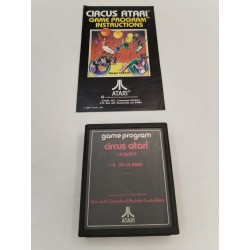 Circus Atari 1980 Jeux Vidéo Cx2630 Game Progam Jeu Rétro