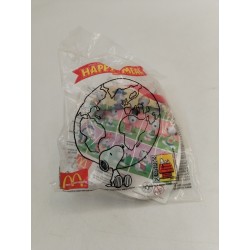 Snoopy 1999 Mc Donald's Jouet Mc Do Neuf Voyage Monde Happy Meal Jeu Figurine 