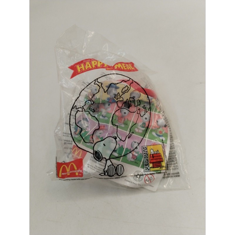 Snoopy 1999 Mc Donald's Jouet Mc Do Neuf Voyage Monde Happy Meal Jeu Figurine Snoopy 1999 Mc Donald's Jouet Mc Do Neuf Voyage Monde Happy Meal Jeu Figurine
