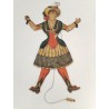 Pantin Ancien Bois papier Colombine Jouet Tradition Paris Imagerie d'Epinal 1344