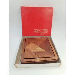 Grand Coffret Tangram Bois Luxe Harmonies Création Jeux Puzzle Casse Tête