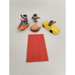 Années 90 Lot 5 Jouet Figurine Hamburglar Mc Donald's Mc Do Happy Meal