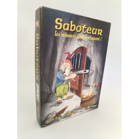 Saboteur Jeu De Base + Extension Les Mineurs Contre Attaquent ! Gigamic Jeux 