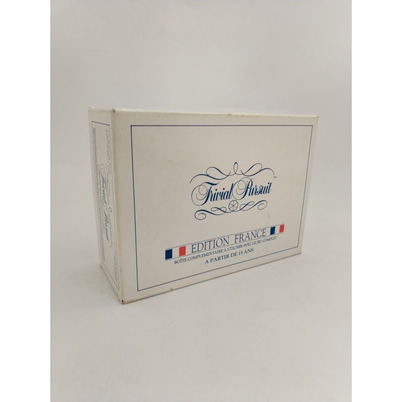 Trivial Pursuit 1988 Édition France Boite Complémentaire Extension Jeux Société