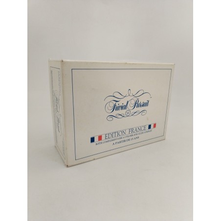 Trivial Pursuit 1988 Édition France Boite Complémentaire Extension Jeux Société