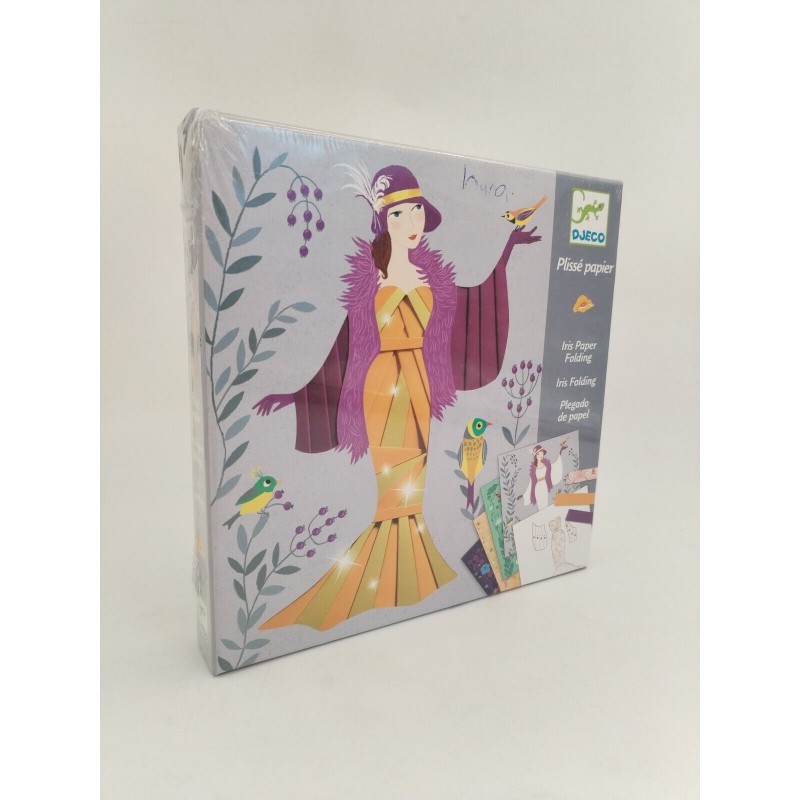 Neuf Djeco Plissé Papier Iris Jeux De Création Jeu Mode Dessins Neuf Djeco Plissé Papier Iris Jeux De Création Jeu Mode Dessins