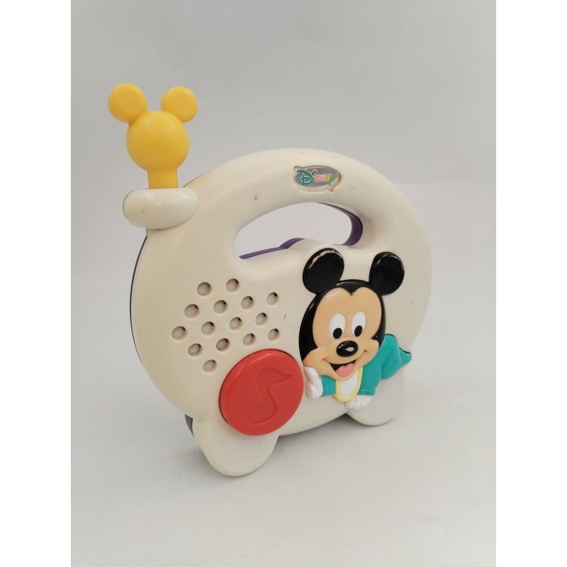 Disney Mickey Ma Première Radio Musicale Berceuse Musique Jouet Électronique... Disney Mickey Ma Première Radio Musicale Berceuse Musique Jouet Électronique...