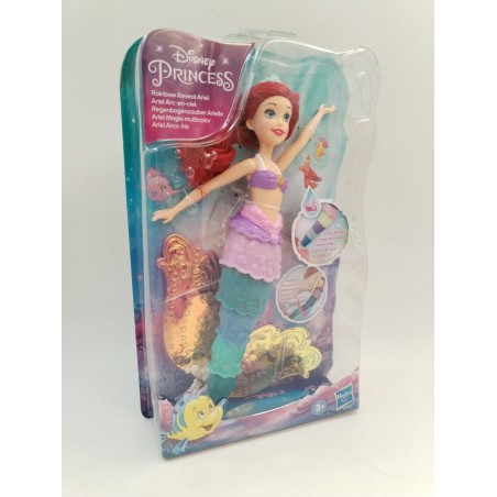 Disney Princess Ariel Arc En Ciel Hasbro Poupée Figurine Magic Jeu Jouet