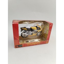 Suzuki GSX R750 Bburago Moto 1/18 Die Cast Métal Collezione Burago Cycle