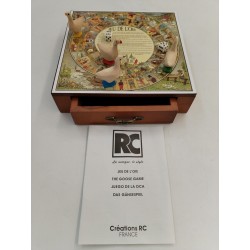 Jeu De L'oie Magnétique RC Créations Coffret Bois Réédition Ancienne Jfl Jeux...