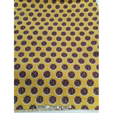 Tissu Provençal 114 X 130 Grand Teint Meuble Toile Carré Nappe Revêtement