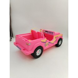 Barbie 1990 Mattel 4x4 Voiture Jeep Jouet Rose Fluo