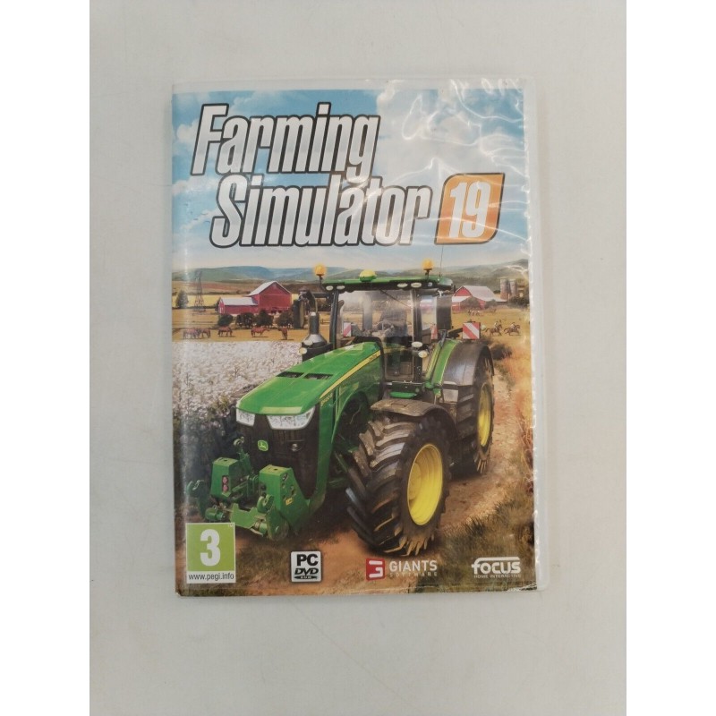 Farming Simulator 19 Pc DVD Rom Jeux Vidéo 2019 Farming Simulator 19 Pc DVD Rom Jeux Vidéo 2019