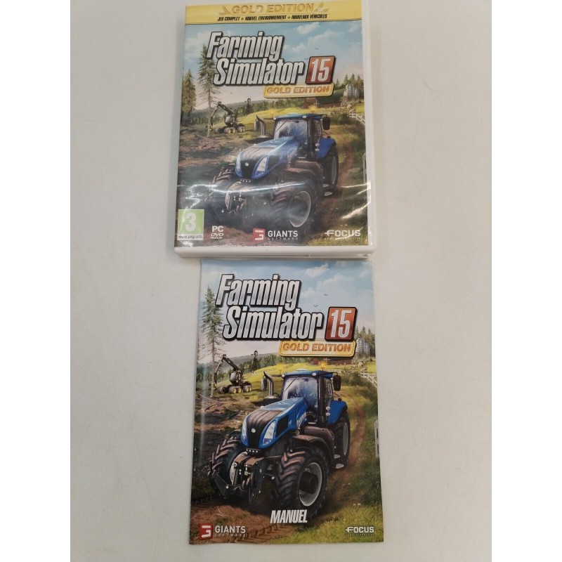 Farming Simulator 15 Gold Édition PC DVD Rom Jeux Vidéo Jeu Rétro Gaming Farming Simulator 15 Gold Édition PC DVD Rom Jeux Vidéo Jeu Rétro Gaming