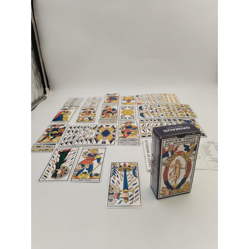 Ancien Tarot De Marseille 1977 Cartomancie Grimaud Jeux De Cartes Jeu Ésotérique Ancien Tarot De Marseille 1977 Cartomancie Grimaud Jeux De Cartes Jeu Ésotérique
