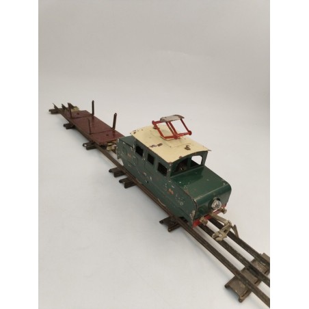 Jeu Ancien Train Locomotive PO Lr Made In France Jep Jouet H O Trains Miniatures