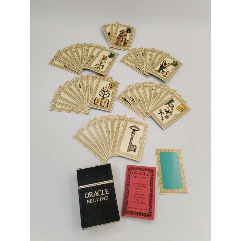 Oracle Belline Tarot Divinatoire Avec Livret 1961 Jeu De Cartes Jeux Carte Oracle Belline Tarot Divinatoire Avec Livret 1961 Jeu De Cartes Jeux Carte