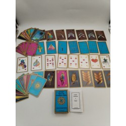 1981 Jeu de Tarot Persan de Madame Indira Cartomancie Grimaud Jeux De Cartes Jeu