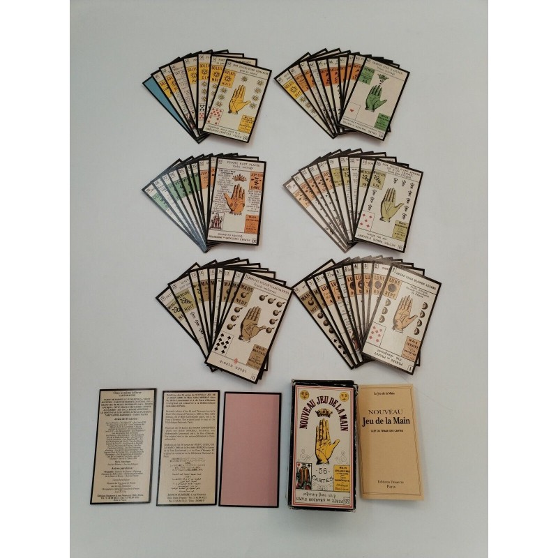 Nouveau Jeu De La Main Éditions Dusserre Paris Jeux De Cartes Cartomancie Jeu... Nouveau Jeu De La Main Éditions Dusserre Paris Jeux De Cartes Cartomancie Jeu...