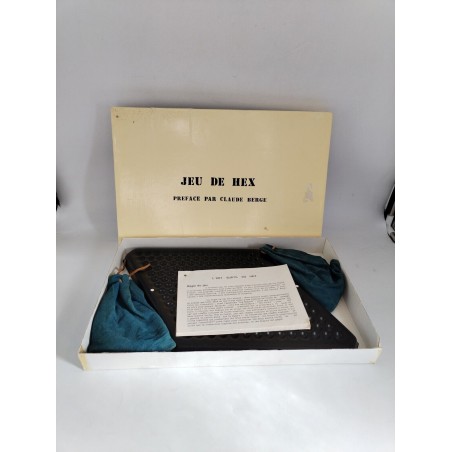 1977 Première Version Commerciale Jeu De Hex Préface Claude Berger Zig Zag Game