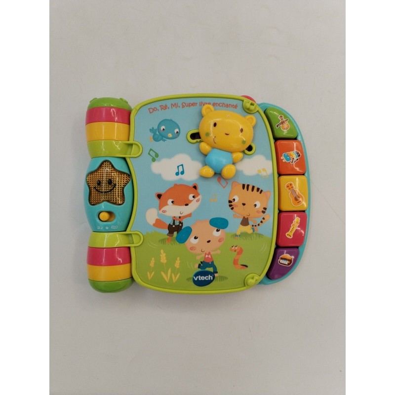 Vtech Super Livre Enchanté Do Ré Mi Musique Jouet Électronique Eveil Vtech Super Livre Enchanté Do Ré Mi Musique Jouet Électronique Eveil