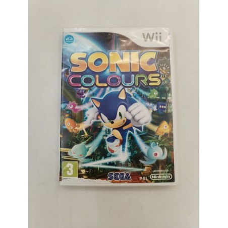 Sonic Colours Nintendo Wii Jeux Vidéo Jeu Sega