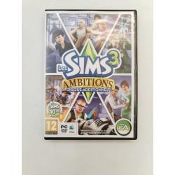 Les Sims 3 Ambitions Pc DVD Jeux Vidéo Jeux Mac Ea Disque Additionnel