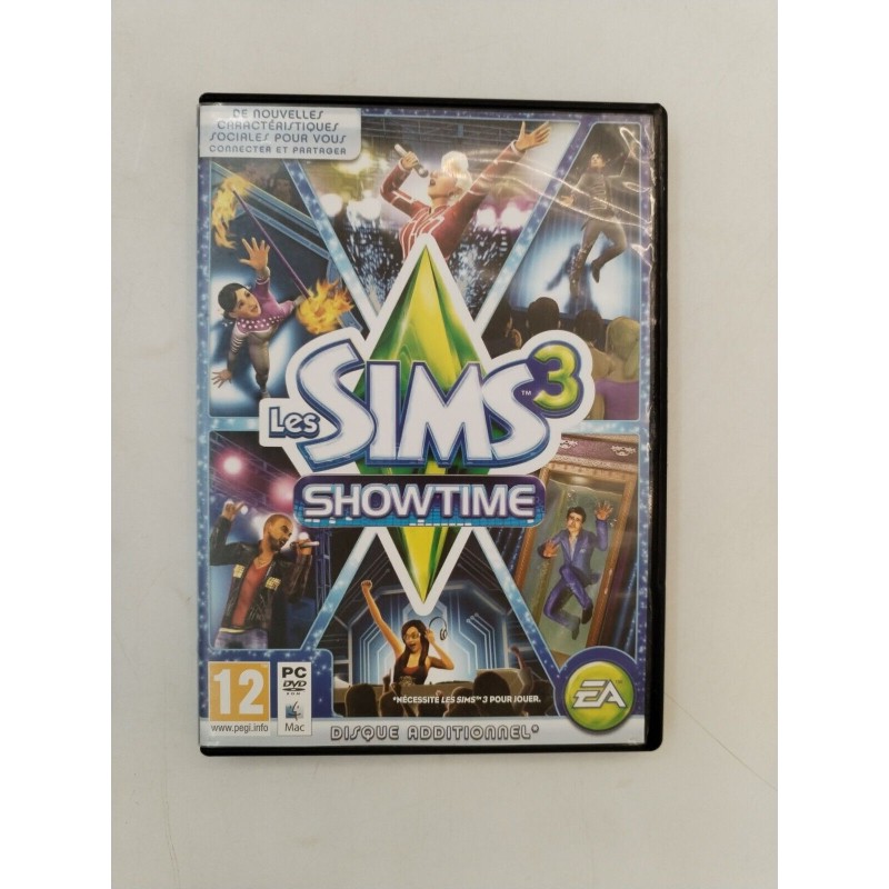 Les Sims 3 Showtime PC DVD Jeux Vidéo Mac Ea Jeu Disque Additionnel Les Sims 3 Showtime PC DVD Jeux Vidéo Mac Ea Jeu Disque Additionnel