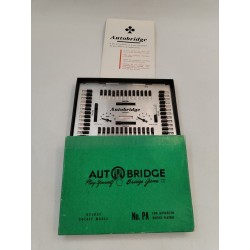 AUTO BRIDGE PLAY-YOURSELF BRIDGE GAME DELUXE POCKET MODEL VINTAGE Jeux No Pa 