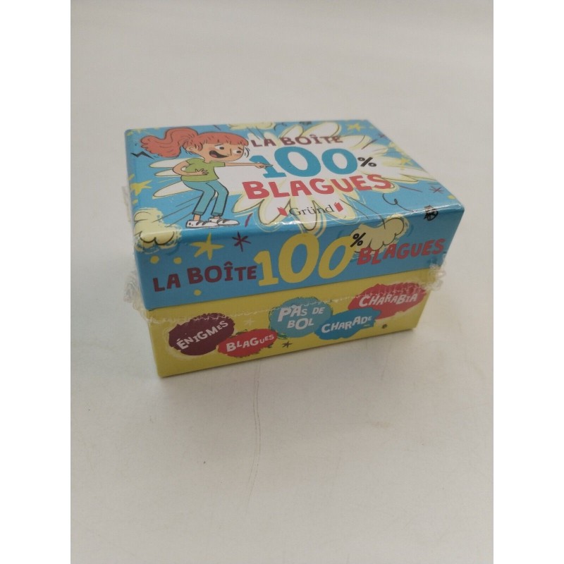 La Boîte 100% Blagues Grund Neuf Jeux Cartes